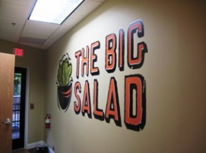 Digitally printed wall and floor graphics Detroit